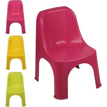 CHAIR PLASTIC KIDS :- ASSTD