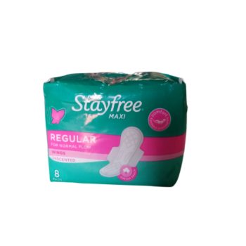 STAYFREE UNSCENTED PADS - 8S